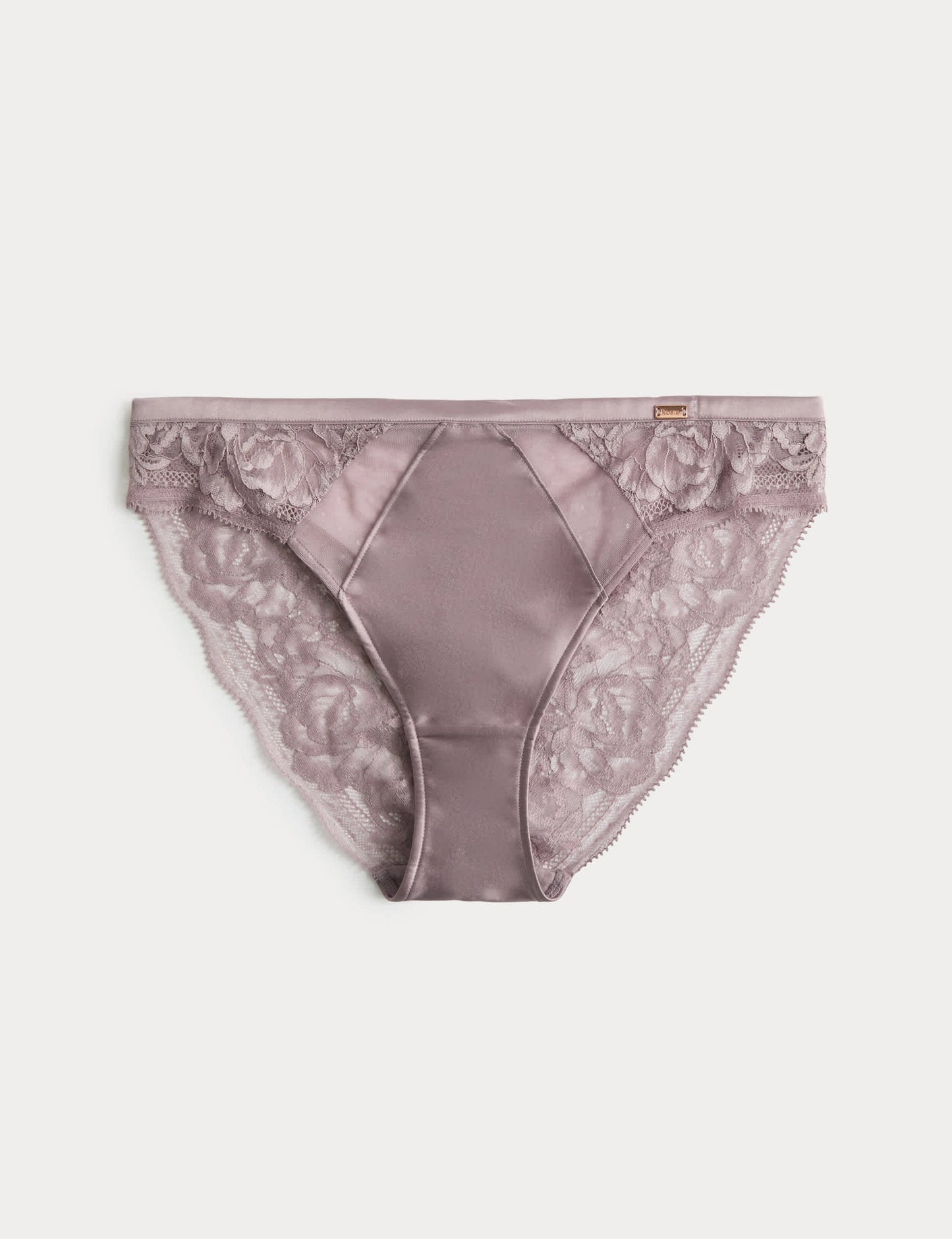Dantel Detaylı Ipek High Leg Külot