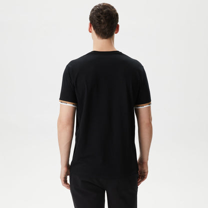 Nautica Erkek Siyah Standart Fit T-shirt