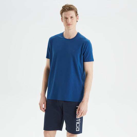 Nautica Erkek Mavi T-shirt