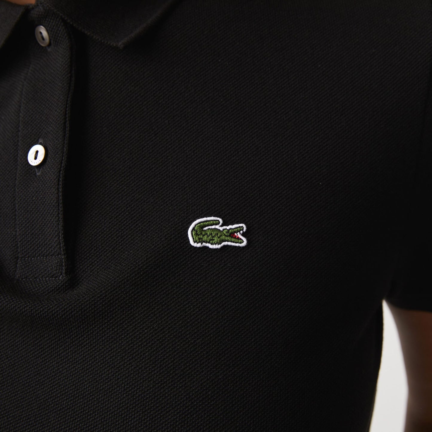 Lacoste Kadın Regular Fit Siyah Polo