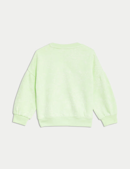 Batik Desenli Sweatshirt (2-8 Yaş)