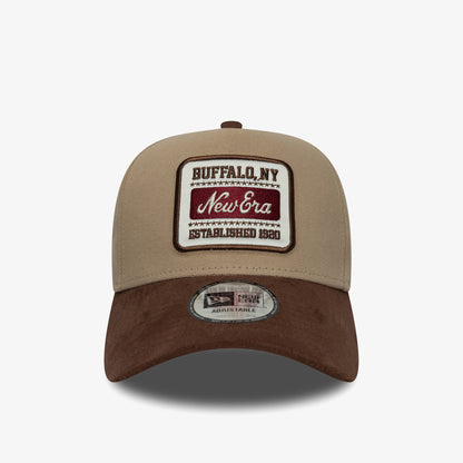 New Era Suede Eframe Unisex Bej Şapka
