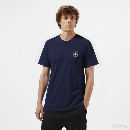 Converse Go-to Mini Patch Unisex Siyah T-shirt