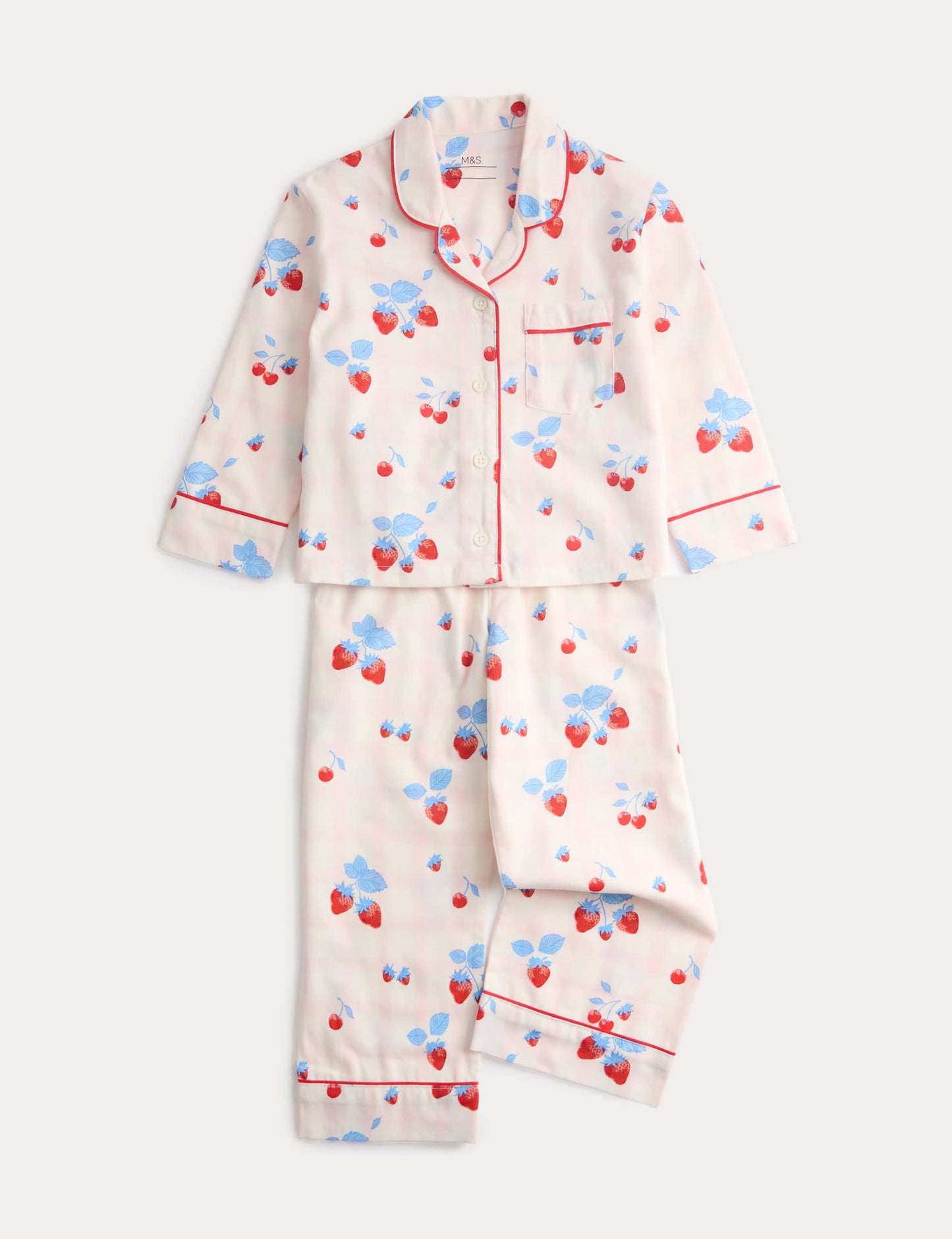 Meyve Desenli Pijama Takımı