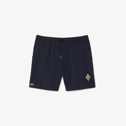 Lacoste Regular Fit Erkek Lacivert Deniz Şortu