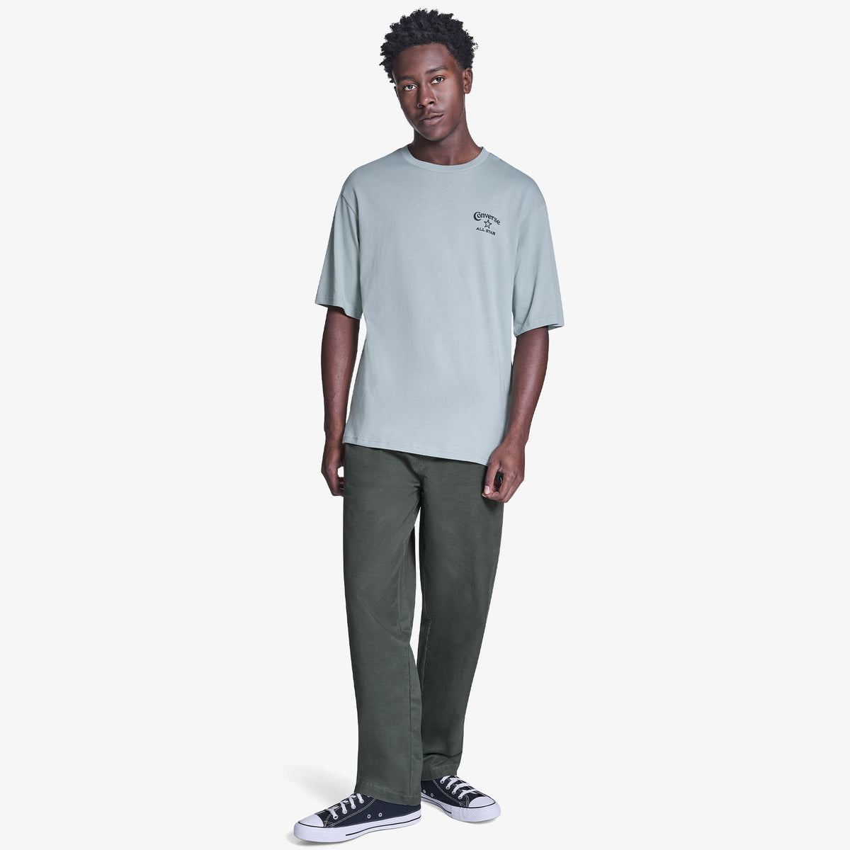 Converse Erkek Yeşil T-shirt