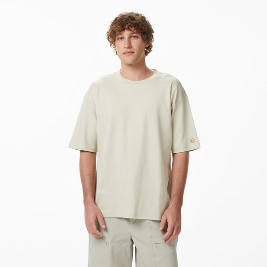 United4 Regular Fit Erkek Krem T-shirt