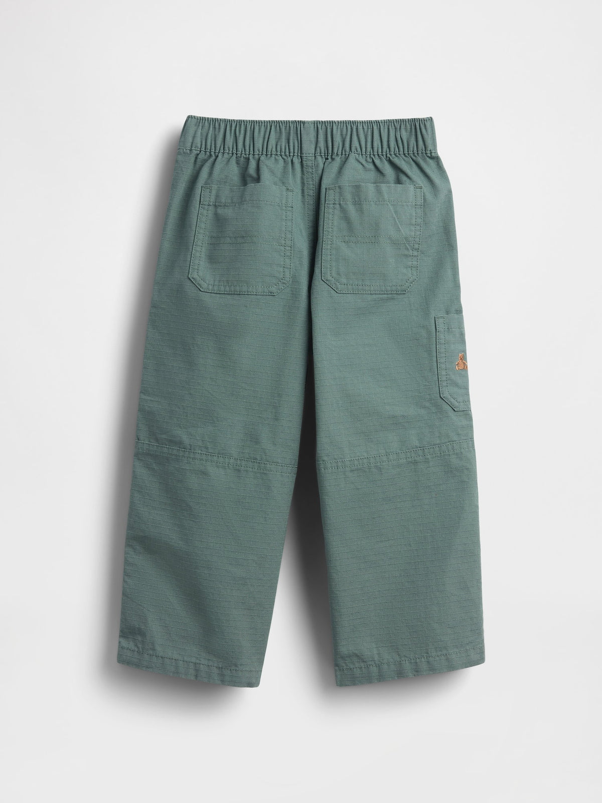 Yeşil Pull-on Baggy Double-knee Carpenter Pantolon