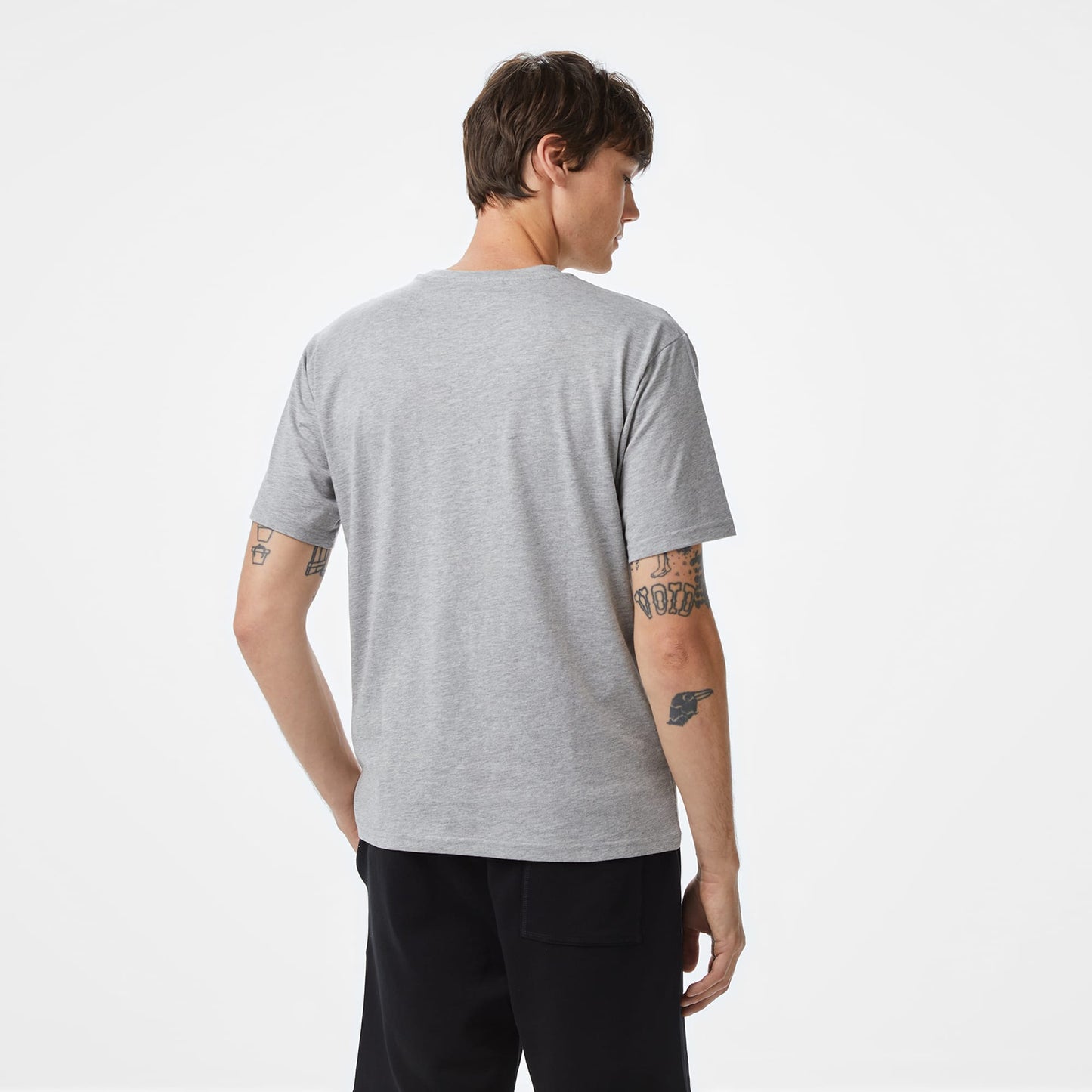 Les Benjamins Essentials Erkek Gri T-shirt