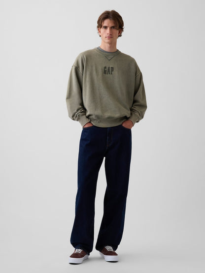 Haki Heavyweight Oversized Logo Sweatshirt