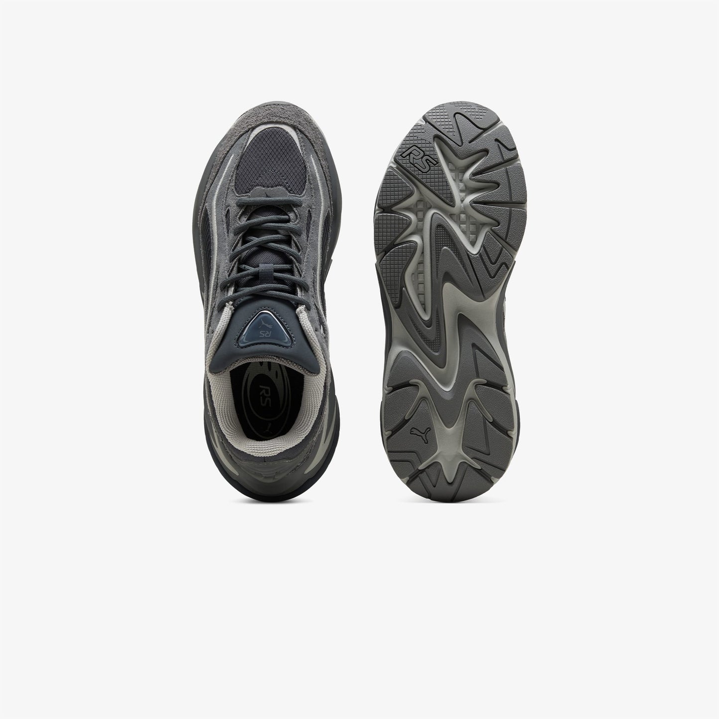 Puma Rs Surge Hairy Suede Unisex Gri Spor Ayakkabı