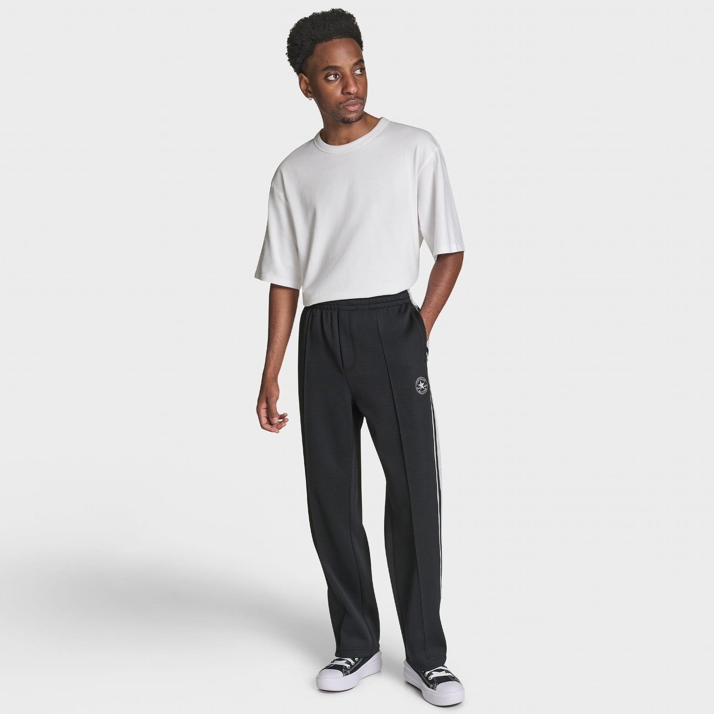 Converse Classic Fit Erkek Siyah Pantolon