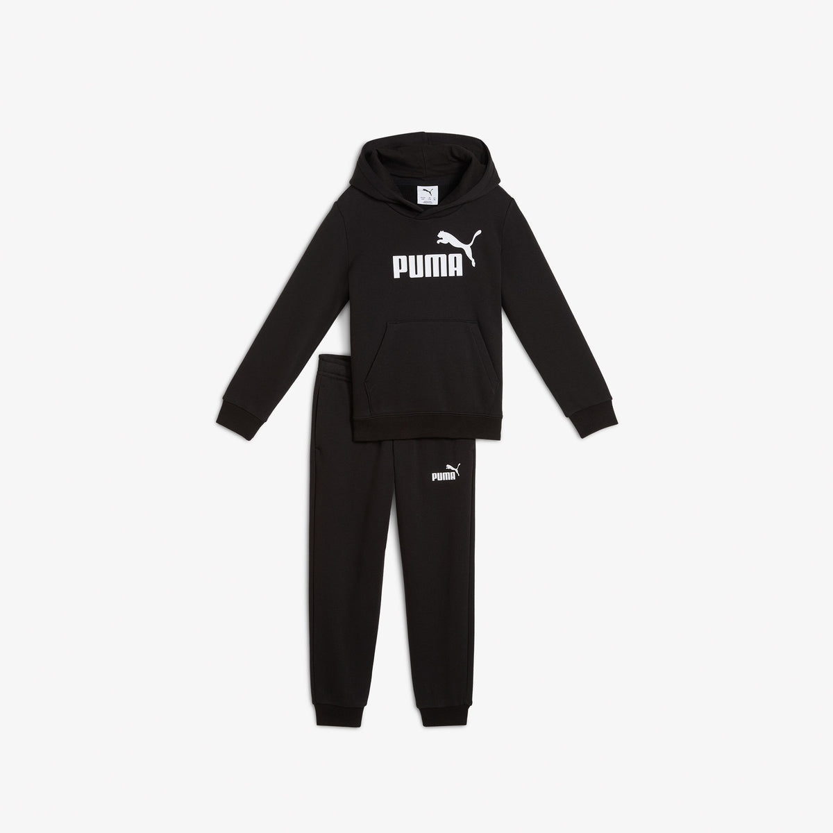 Puma Essential No.1 Logo Çocuk Siyah Eşofman Takımı