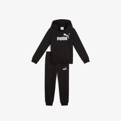Puma Essential No.1 Logo Çocuk Siyah Eşofman Takımı