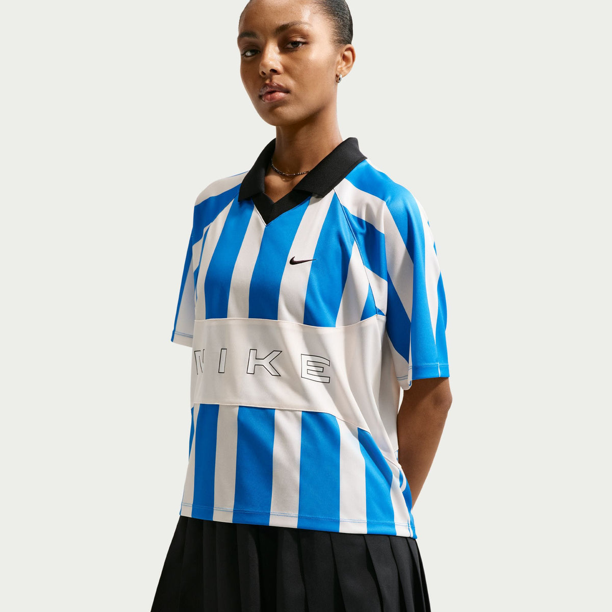Nike Sportswear Knife Pleat Kadın Siyah Etek