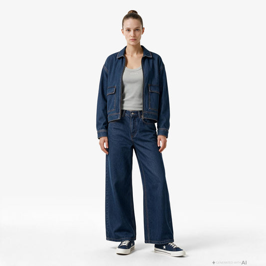 Unıted4 Denim Kadın Mavi Pantolon
