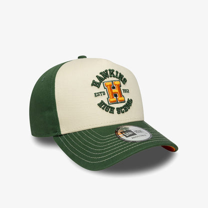 New Era Stranger Things Hawkings High 9forty Unisex Yeşil Şapka