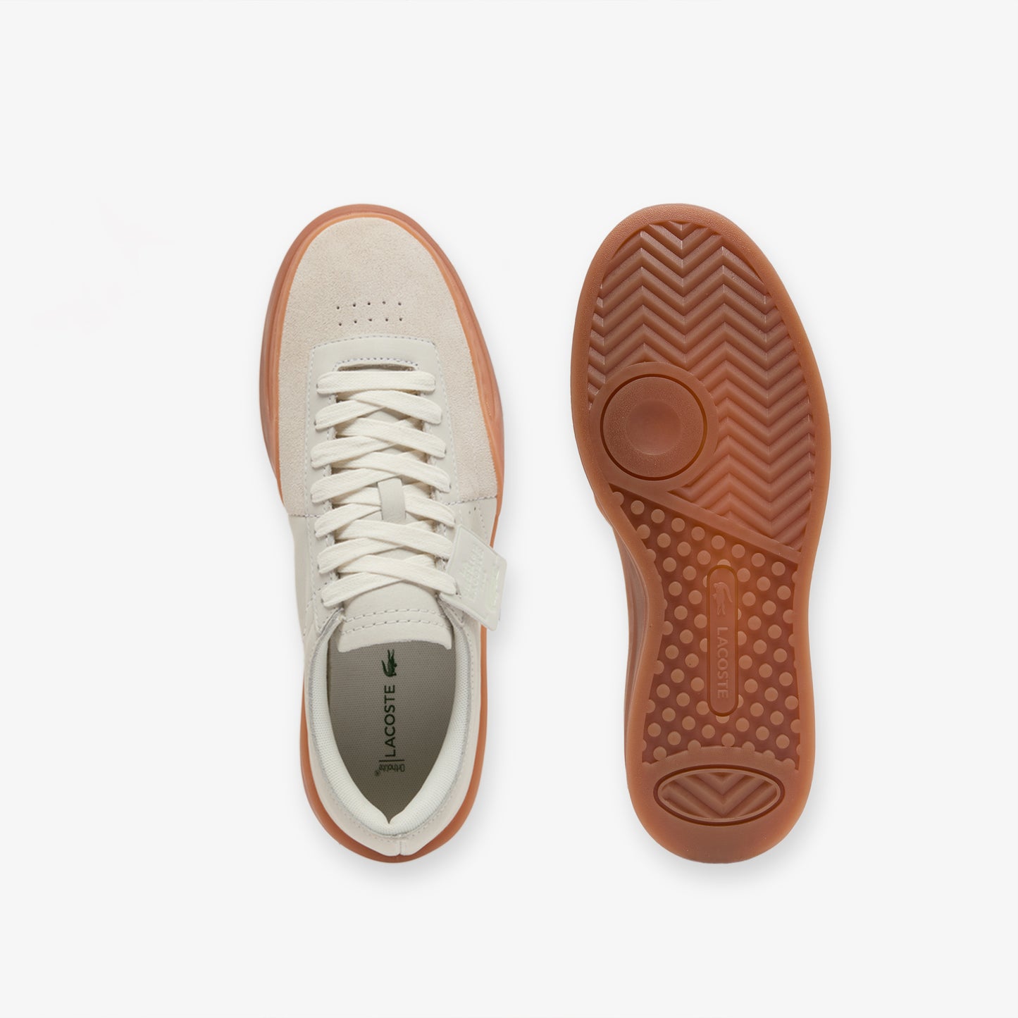 Lacoste Aura Club Erkek Krem Spor Ayakkabı