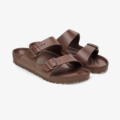 Birkenstock Arizona Eva Çift Bantlı Erkek Kahverengi Terlik