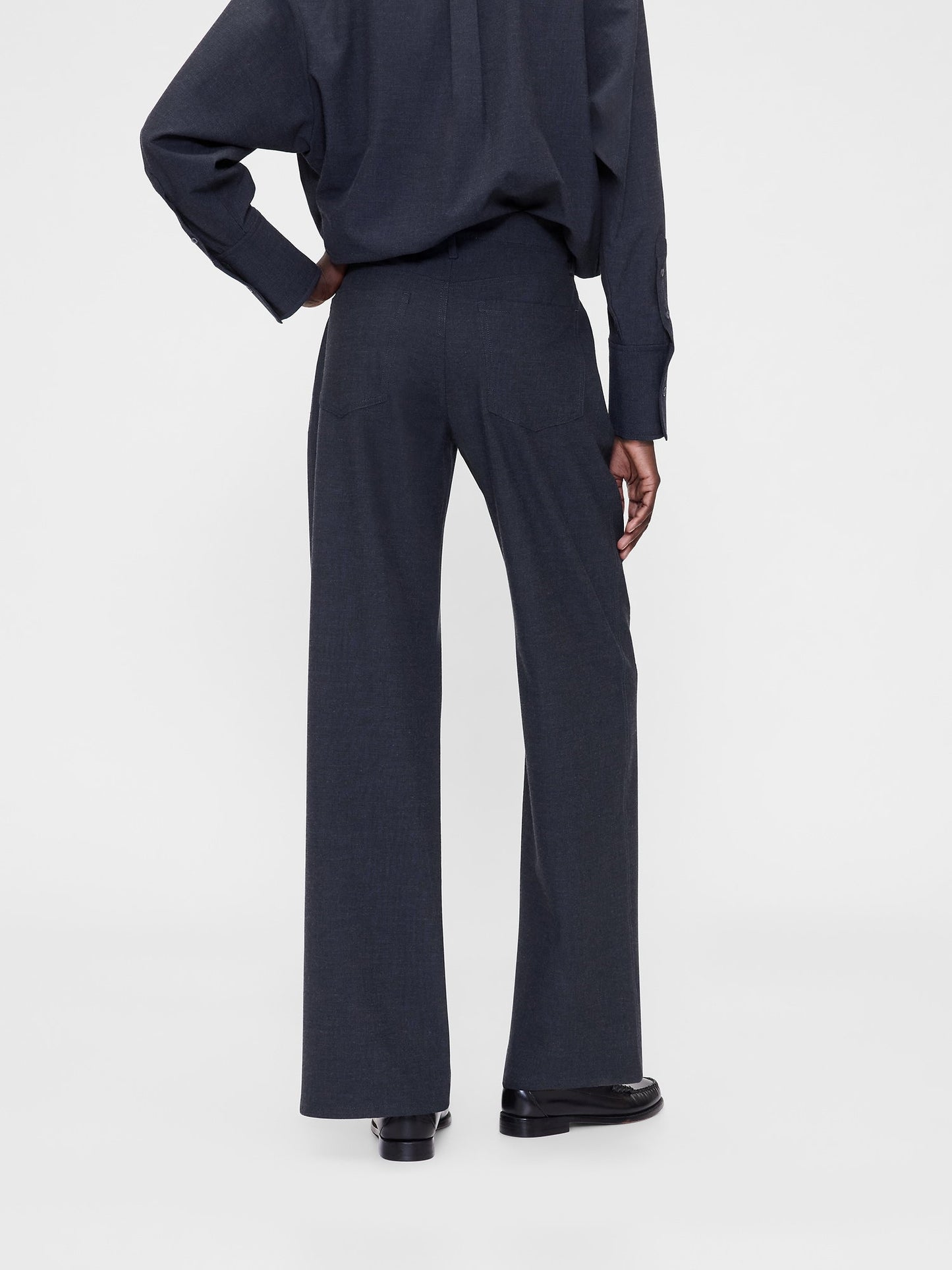 Lacivert Gapstudio Low Rise Loose Pantolon