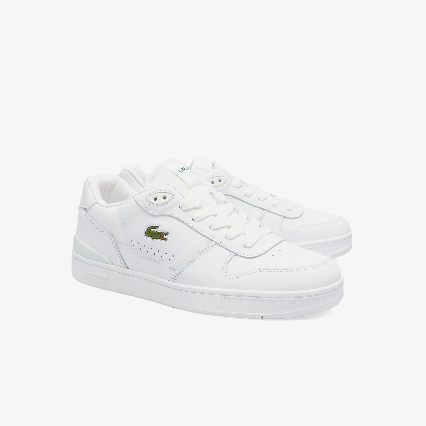 Lacoste T-clip Set Leather Erkek Beyaz Sneaker