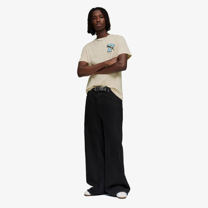 Puma Graphic Erkek Beyaz T-shirt