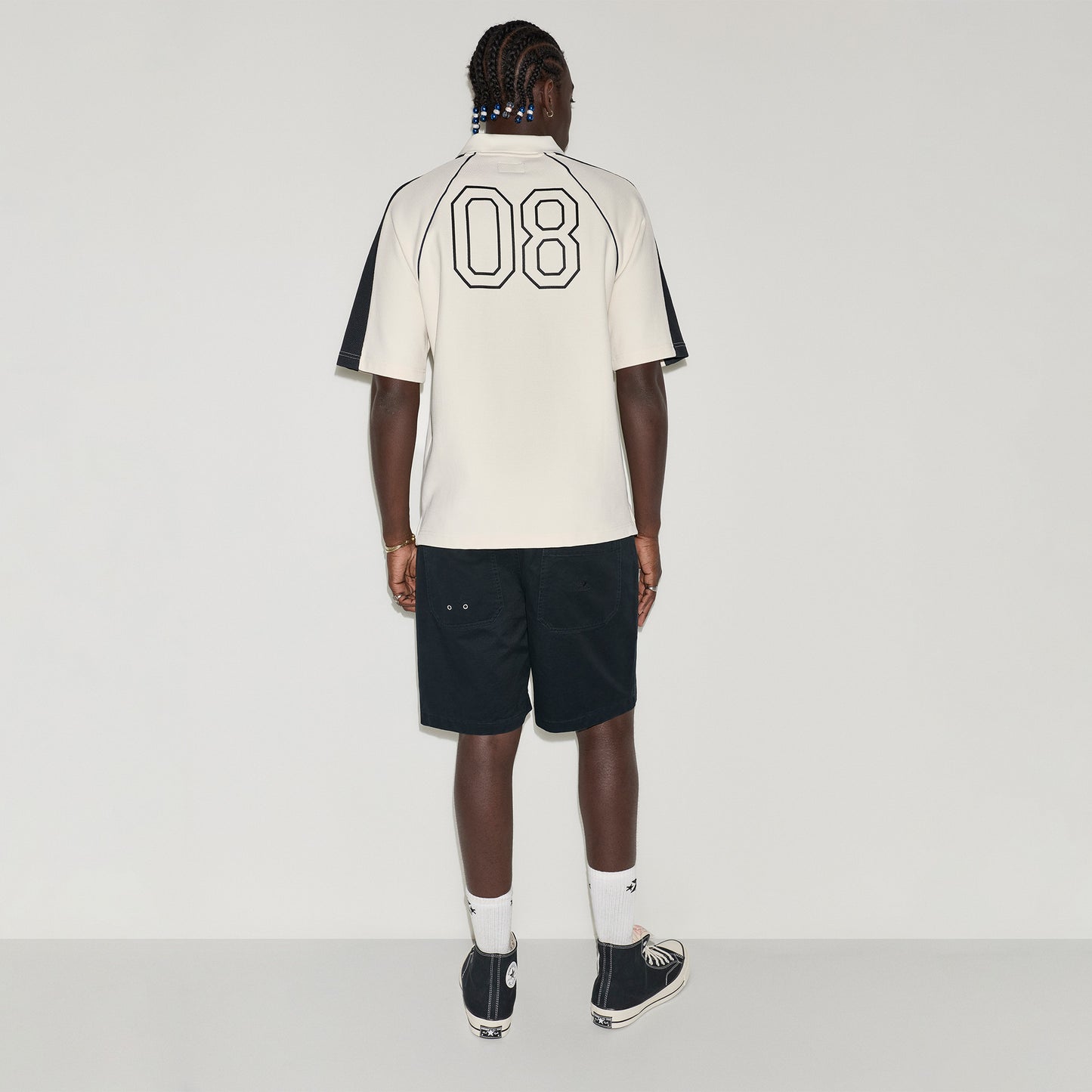Converse Erkek Krem T-shirt