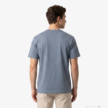 Armani Exchange Erkek Mavi T-shirt