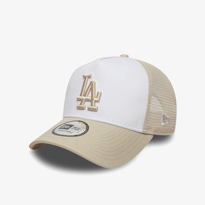 New Era League Ess Trucker Unisex Bej Şapka