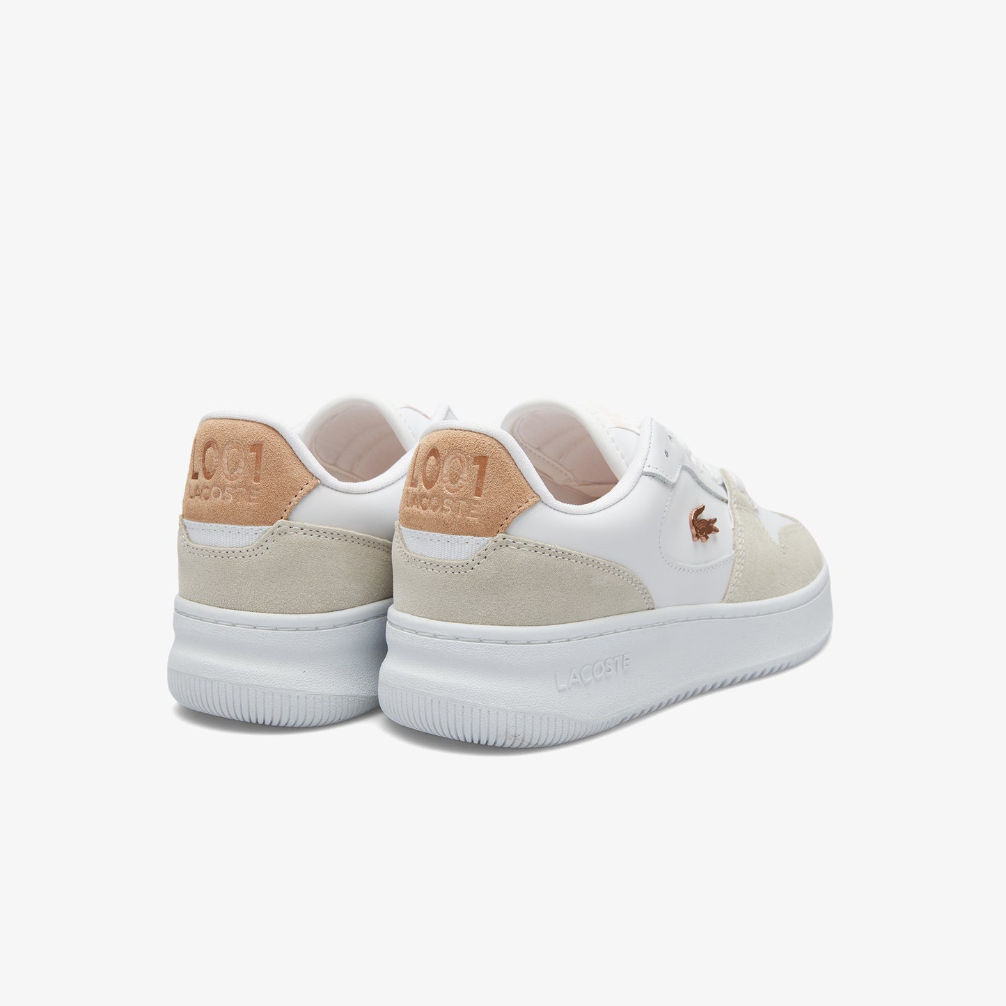 Lacoste L001 Set Kadın Beyaz/pembe Sneaker