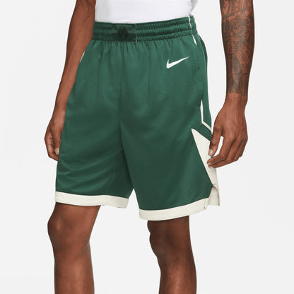 Nike Milwaukee Bucks Erkek Yeşil Basketbol Şortu
