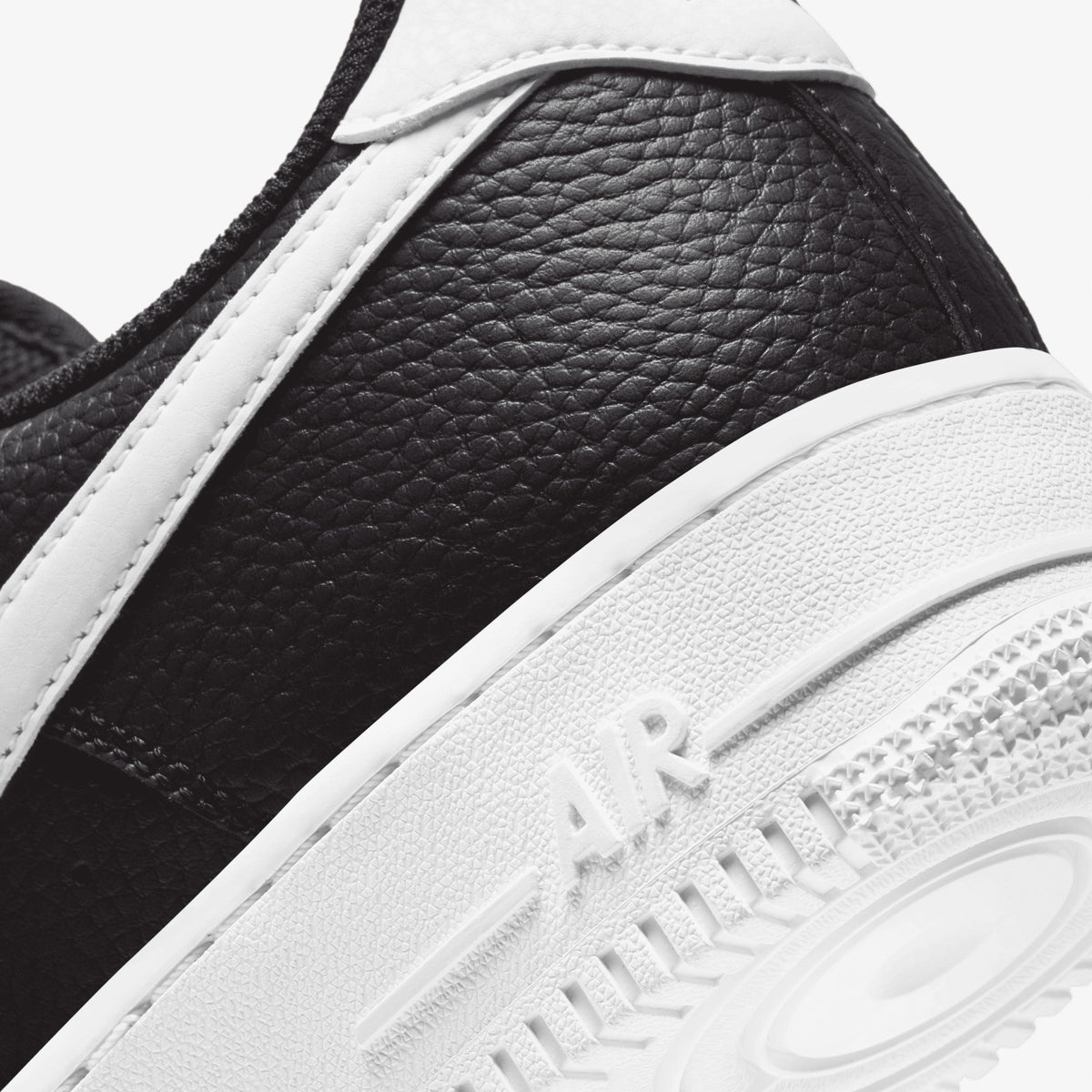 Nike Air Force 1 '07 Erkek Siyah Spor Ayakkabı