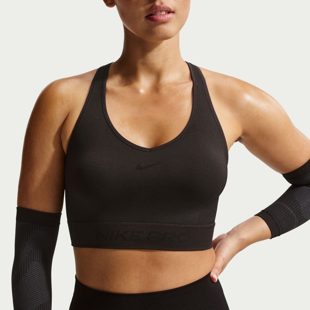 Nike Pro Seamless Kadın Siyah Bra