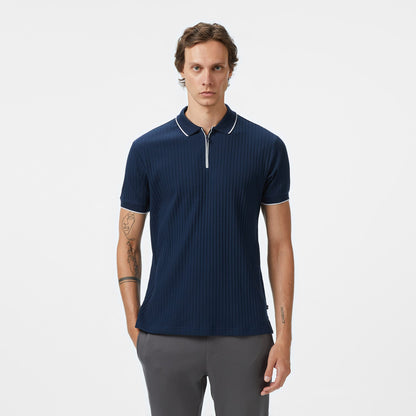 Nautica Erkek Lacivert Classic Fit Polo