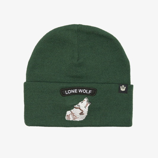 Goorin Bros 107-1799 Soft Rock Wolf Unisex Yeşil Bere