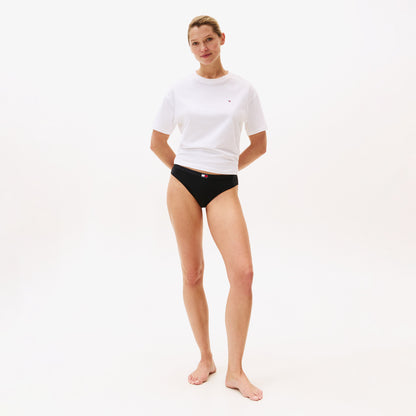 Tommy Hilfiger Thong Kadın 3'lü Siyah Külot