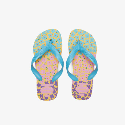 Havaianas Flores Çocuk Sarı Terlik