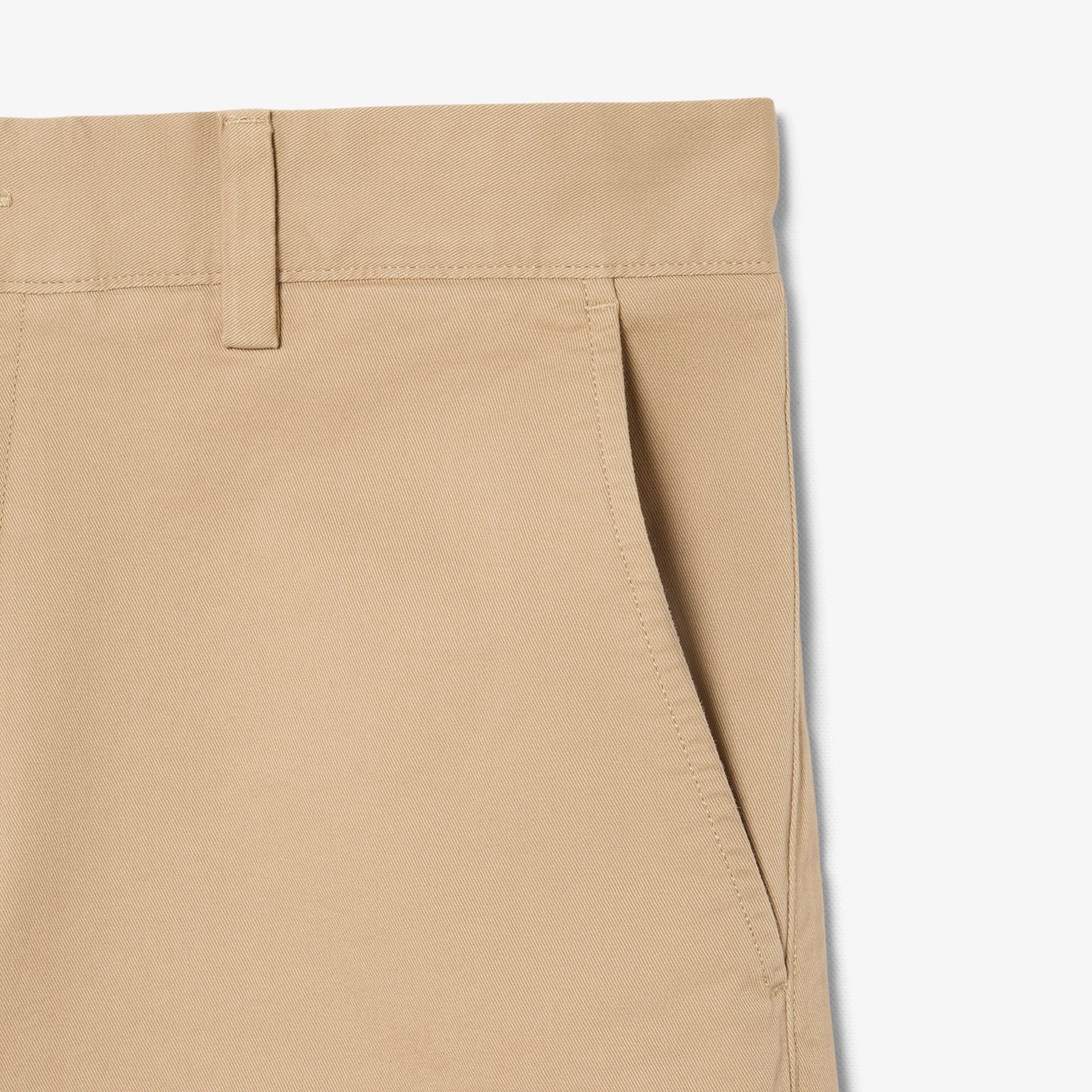 Lacoste Erkek Slim Fit Bej Bermuda Şort