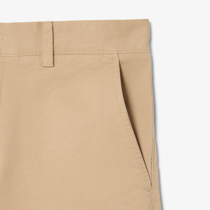 Lacoste Erkek Slim Fit Bej Bermuda Şort