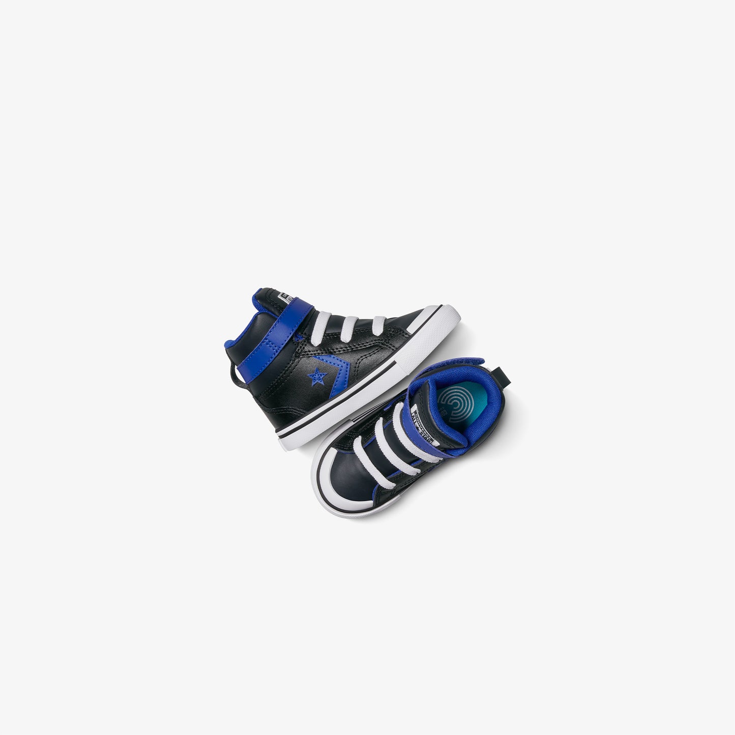 Converse Pro Blaze Strap Leather Easy On Bebek Siyah Sneaker
