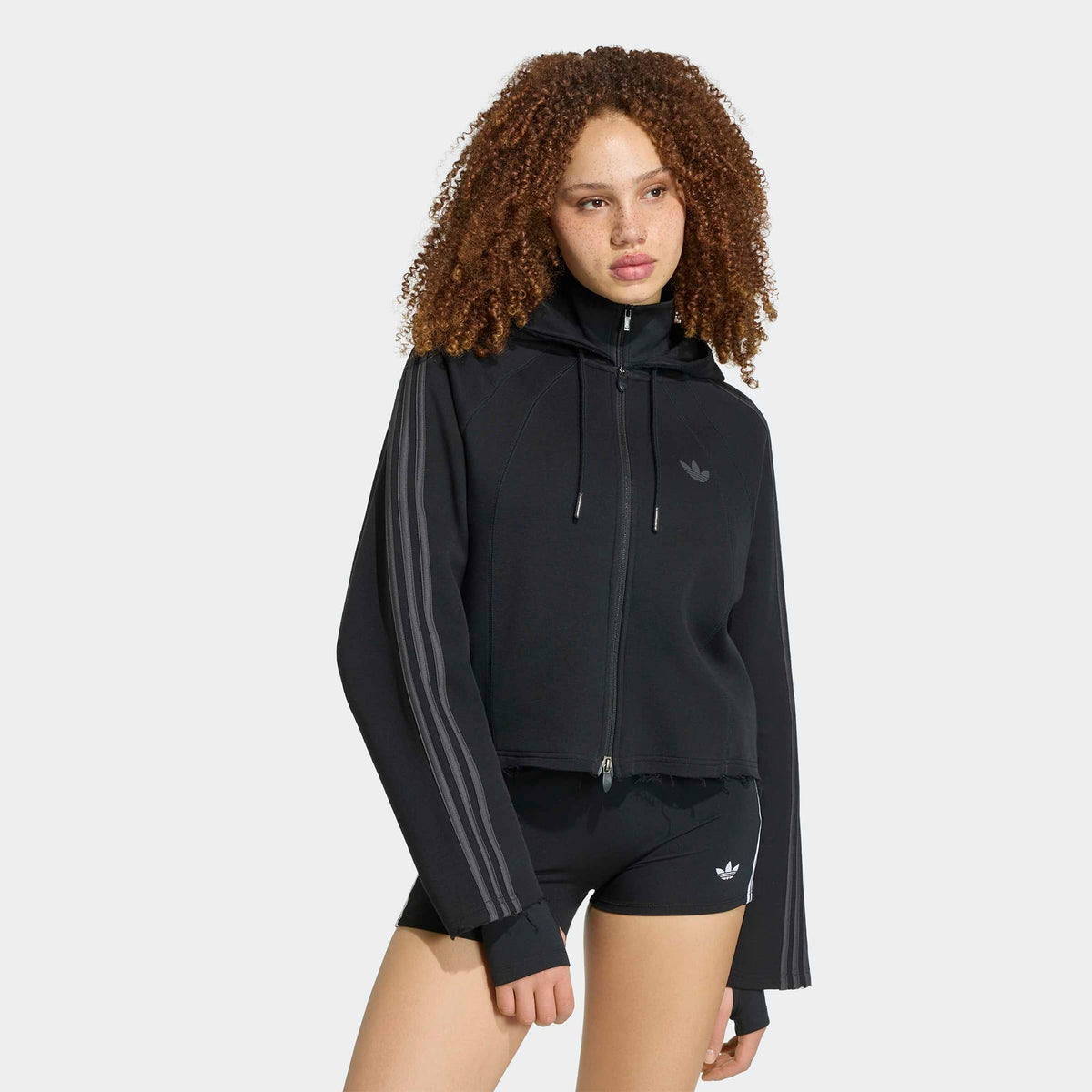 Adidas Superstar Track 2.0 C Hoody Kadın Siyah Sweatshirt