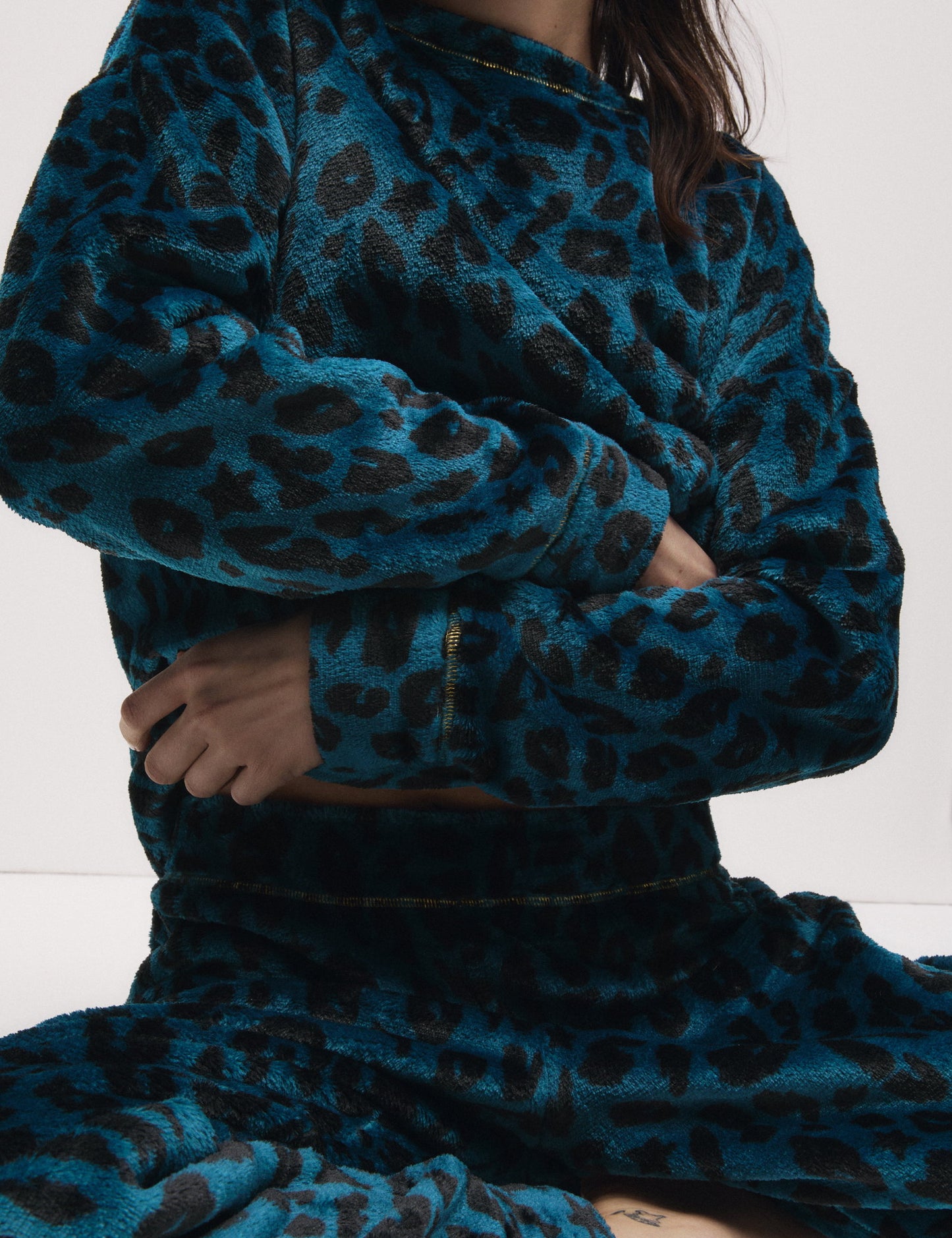 Desenli Pijama Takımı