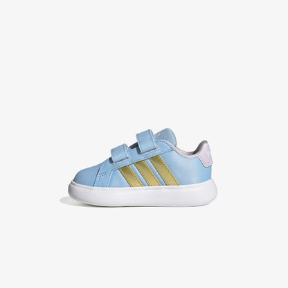 Adidas X Disney Grand Court Anna Bebek Mavi Spor Ayakkabı
