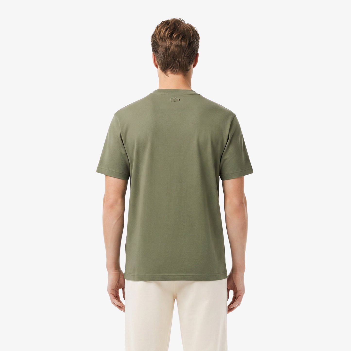 Lacoste Regular Fit Erkek Haki T-shirt