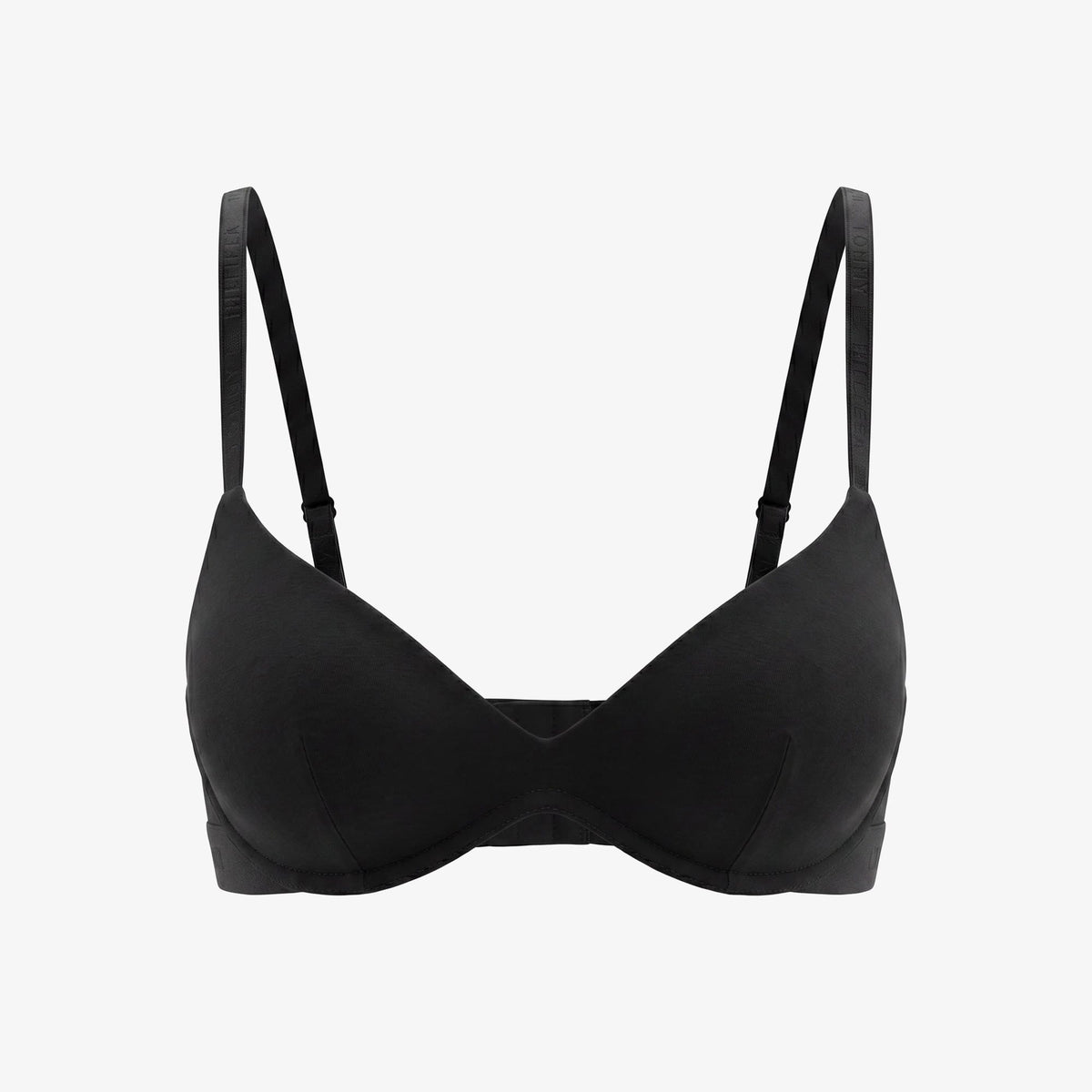 Tommy Hilfiger Modern Logo Modal Kadın Siyah Bra