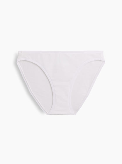 Beyaz Softmade Organik Stretch Pamuk Bikini Külot
