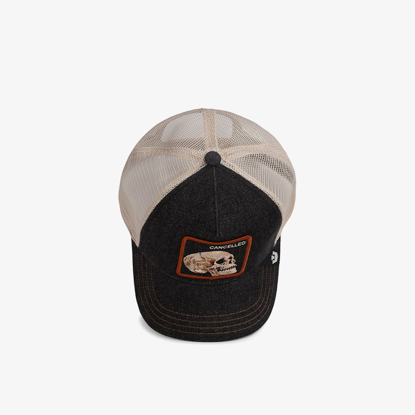 Goorin Bros Denim Skull Unisex Lacivert Şapka
