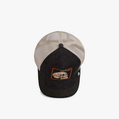 Goorin Bros Denim Skull Unisex Lacivert Şapka