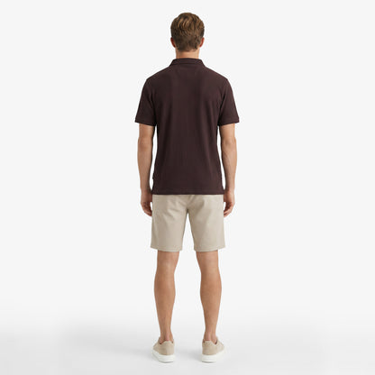 Nautica Erkek Kahverengi Regular Fit Polo Yaka T-shirt