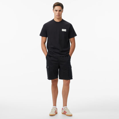 Calvin Klein Straight Comfort Cotton Cargo Erkek Siyah Şort